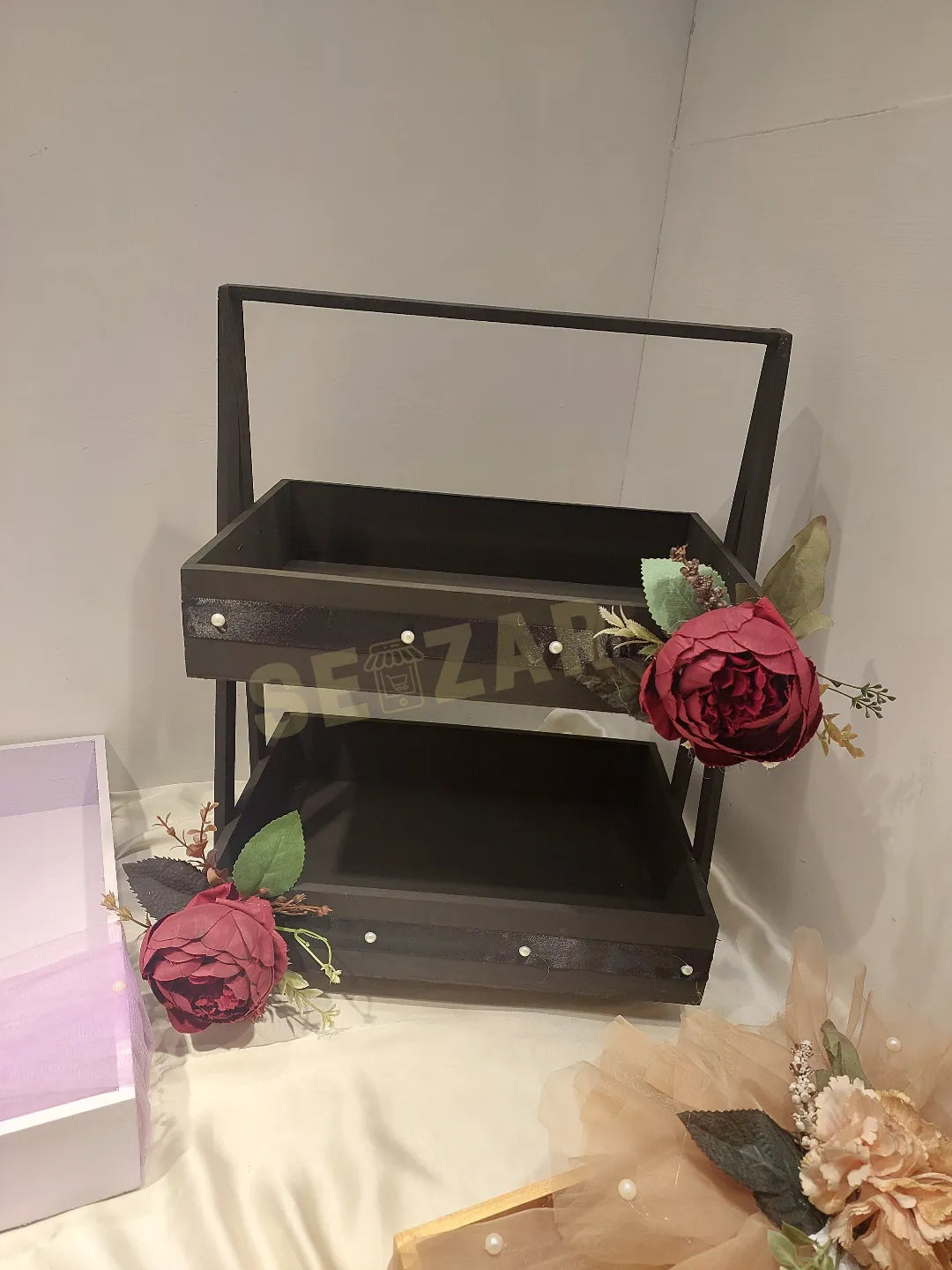 2-Tier Wedding Gift Display Rack for Nikkah
