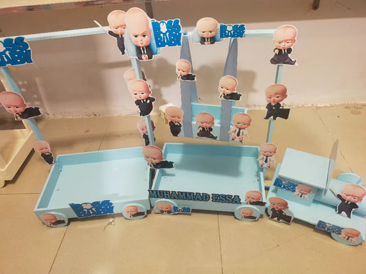 Customized Boss Baby Gift Basket Train