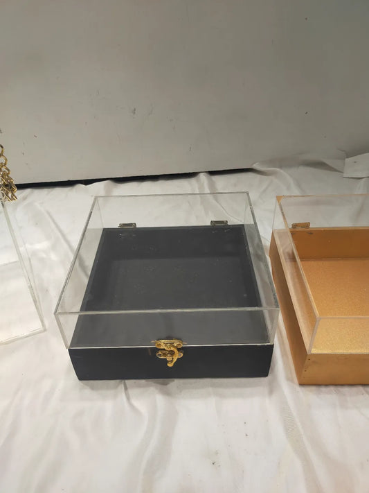 Customized Acrylic Box for Gifts, Cash and Event Packaging