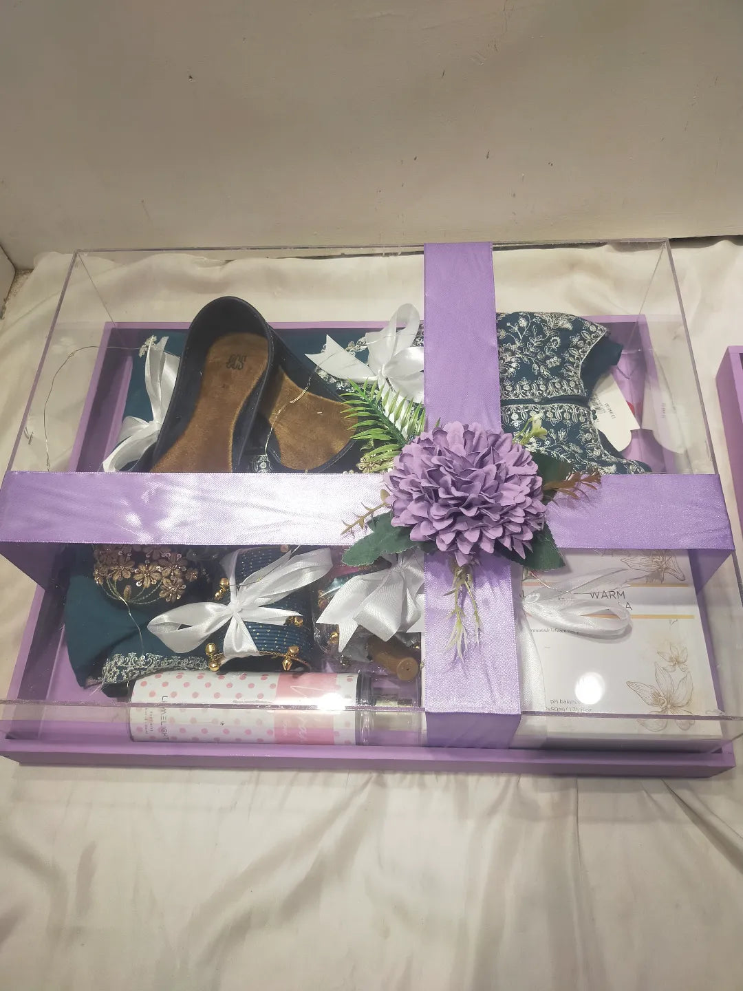 Customized Acrylic Gift Box Set for Wedding
