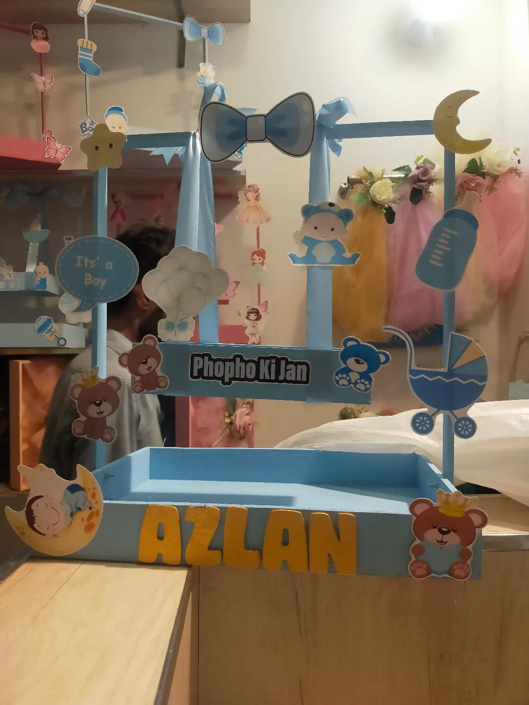 Customized Baby Welcome Gift Basket