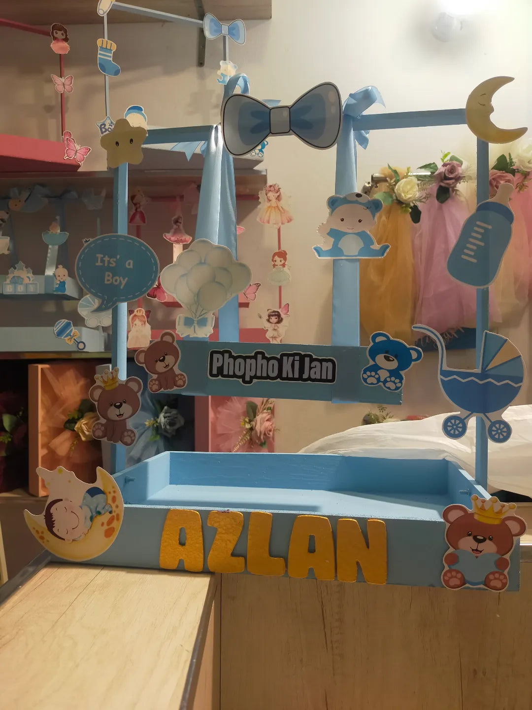 Customized Baby Welcome Gift Basket