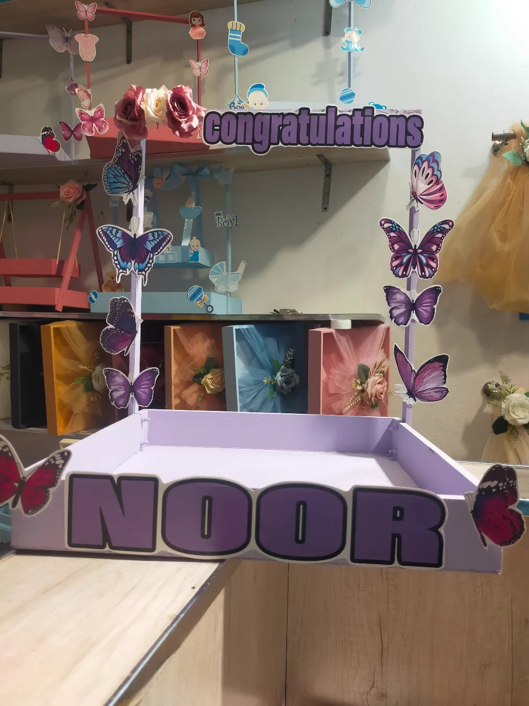 Customized Baby Welcome Gift Basket