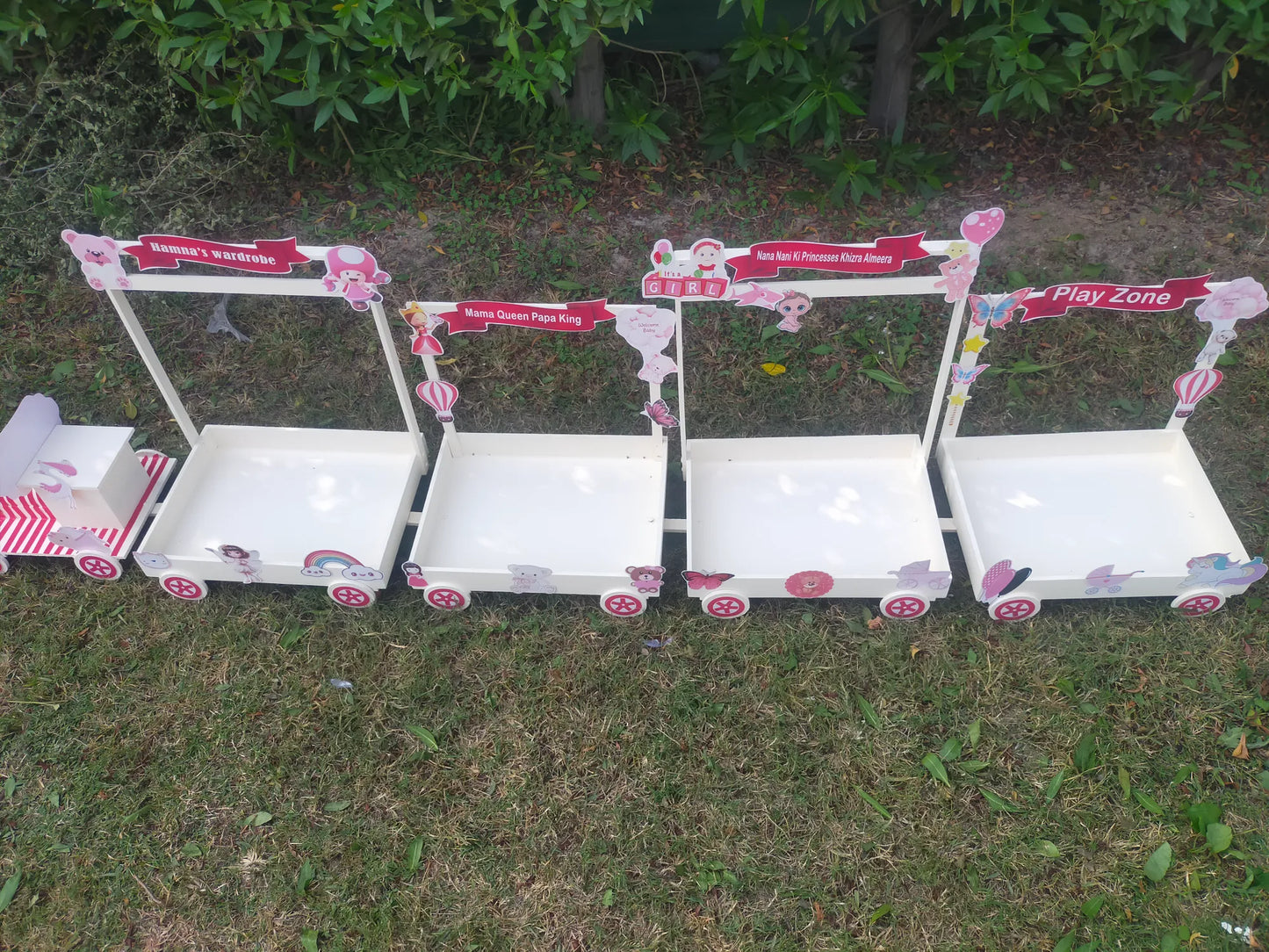 Customized Baby Welcome Gift Train