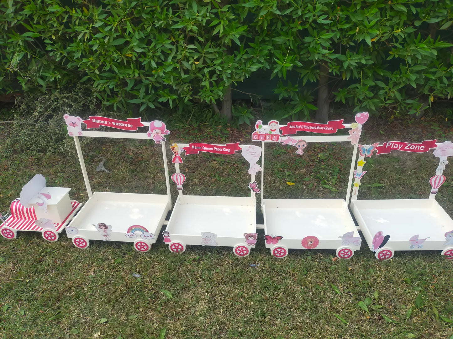 Customized Baby Welcome Gift Train