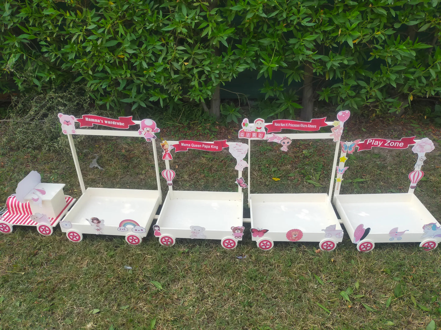 Customized Baby Welcome Gift Train