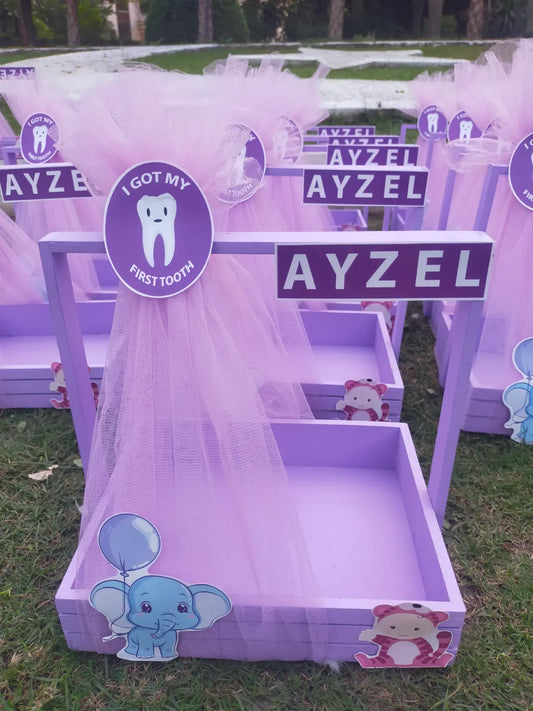 Customized First Tooth Celebration Gift Tray