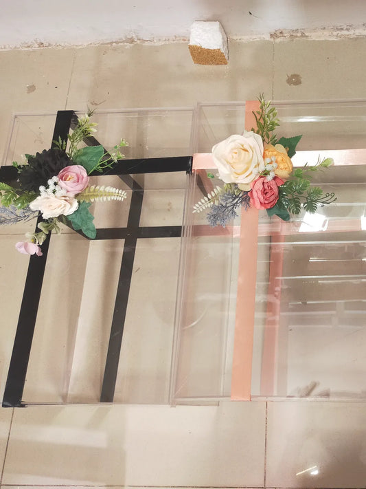 Customized Floral Acrylic Gift Box