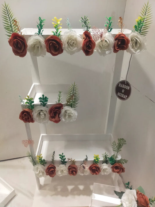 Customized Wedding Gift Tray Set with Display Stand