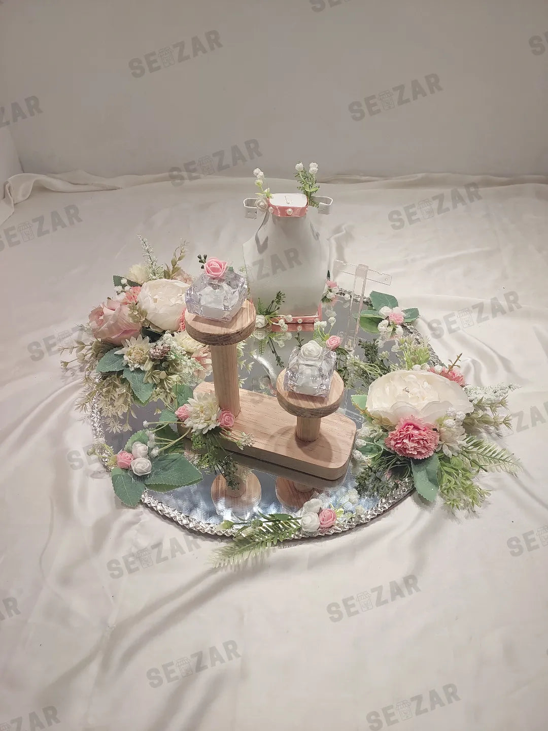 Customized Wedding Ring Tray for Engagement & Nikkah Ceremony