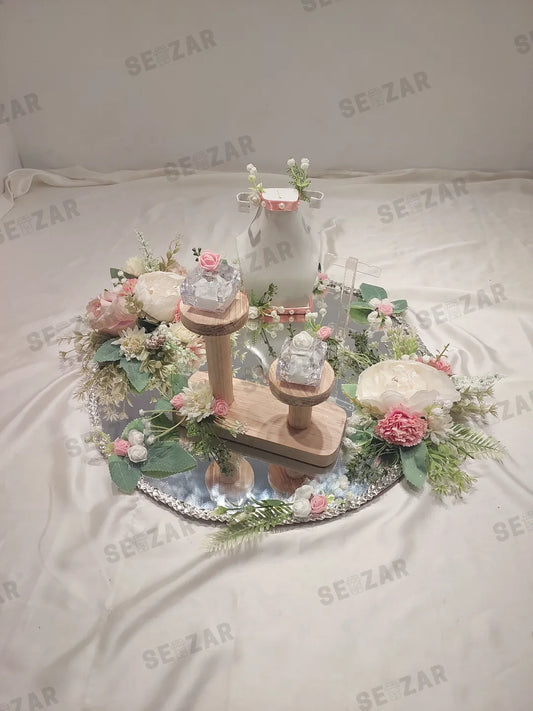 Customized Wedding Ring Tray for Engagement & Nikkah Ceremony