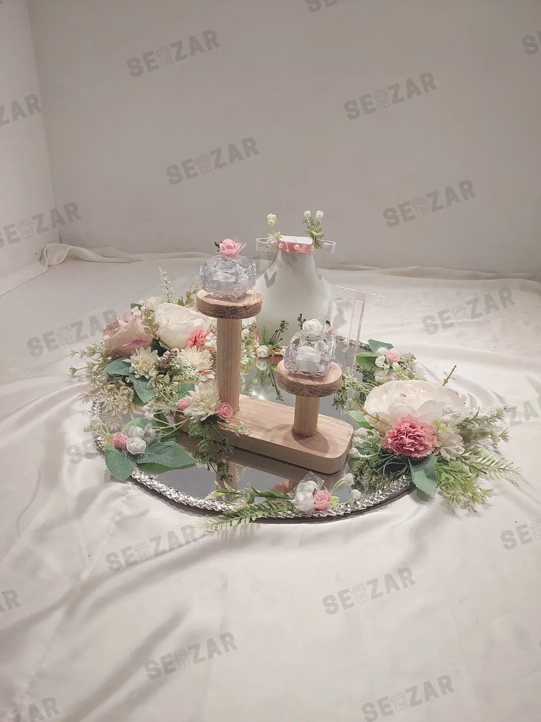 Customized Wedding Ring Tray for Engagement & Nikkah Ceremony